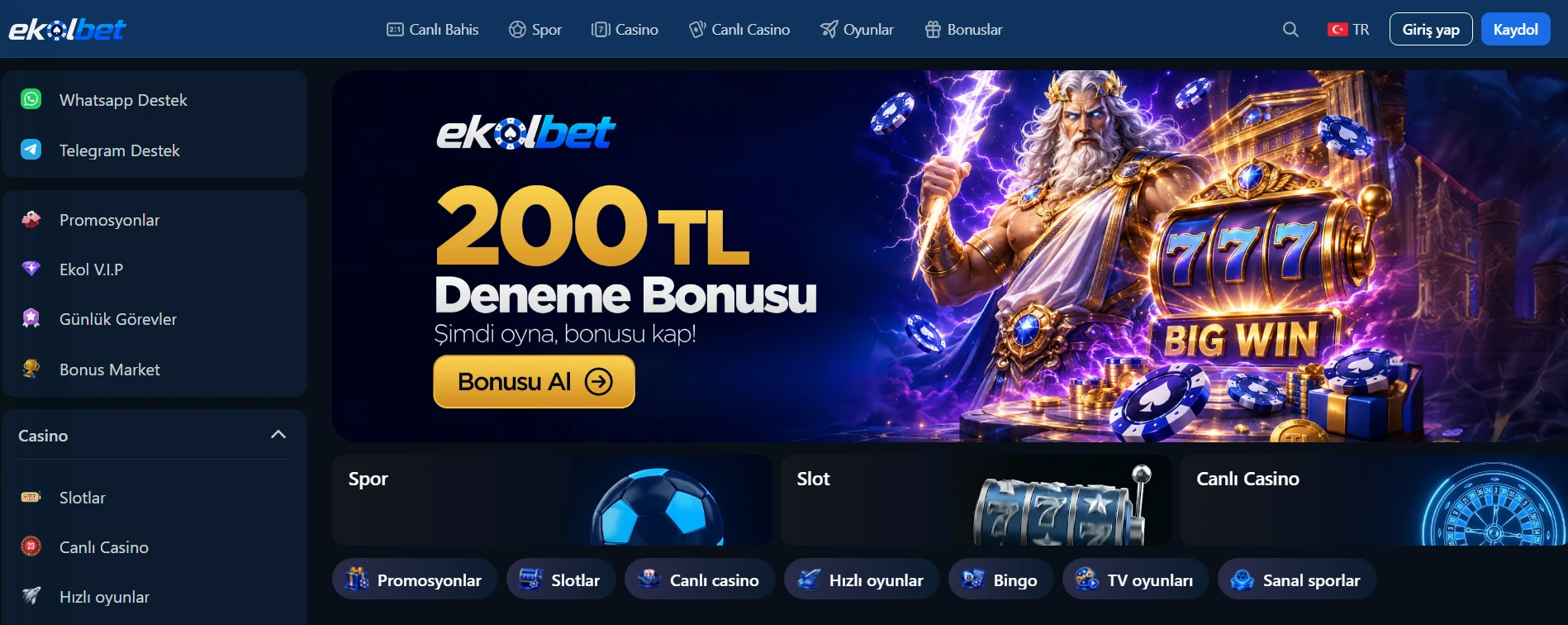 Ekolbet kapak