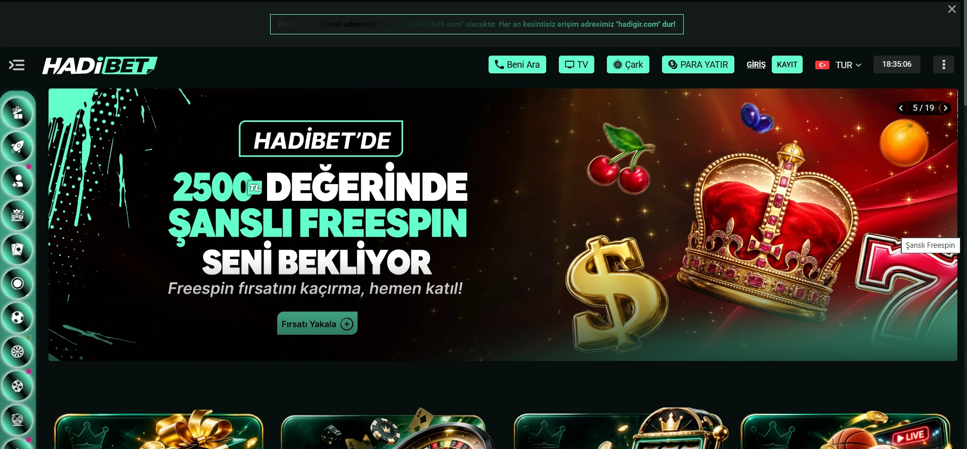 Hadibet kapak
