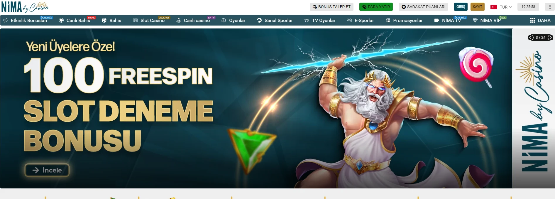 Nimacasino kapak